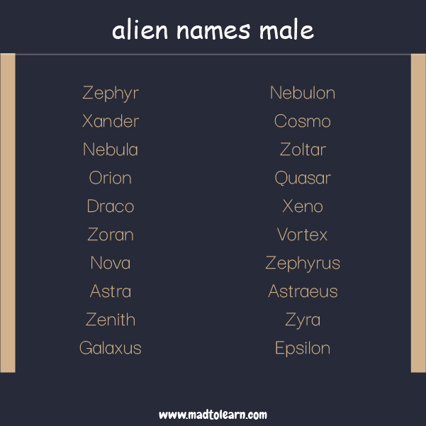 Female Alien Names