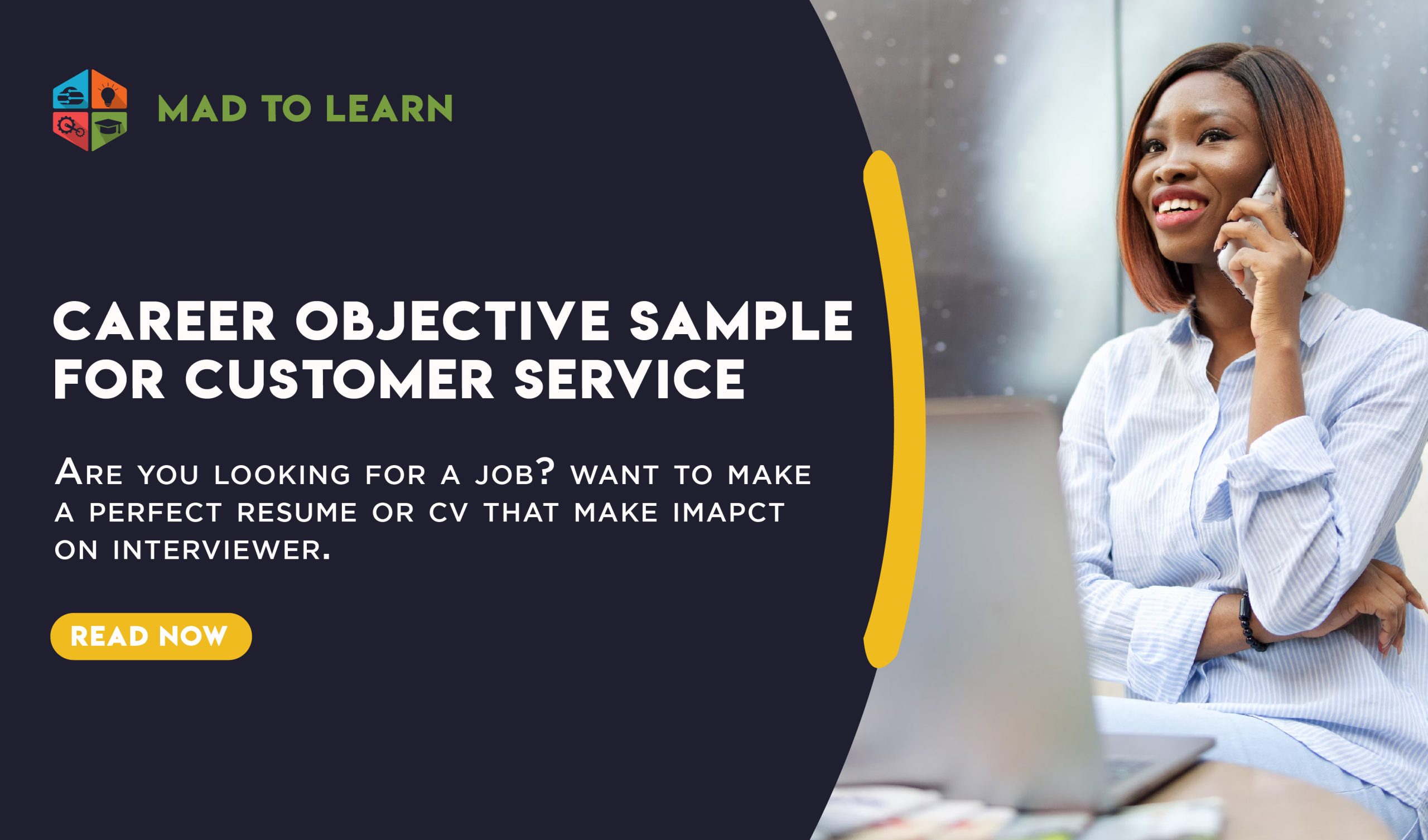 Attractive Objective for Customer Service Ideas