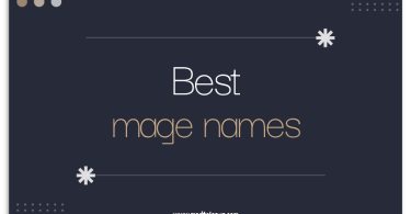 Mage Names