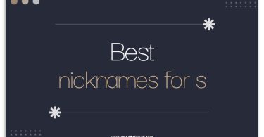 Nicknames for S
