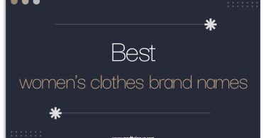 Women's Clothes Brand Names